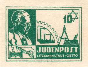 Postzegel Judenpost